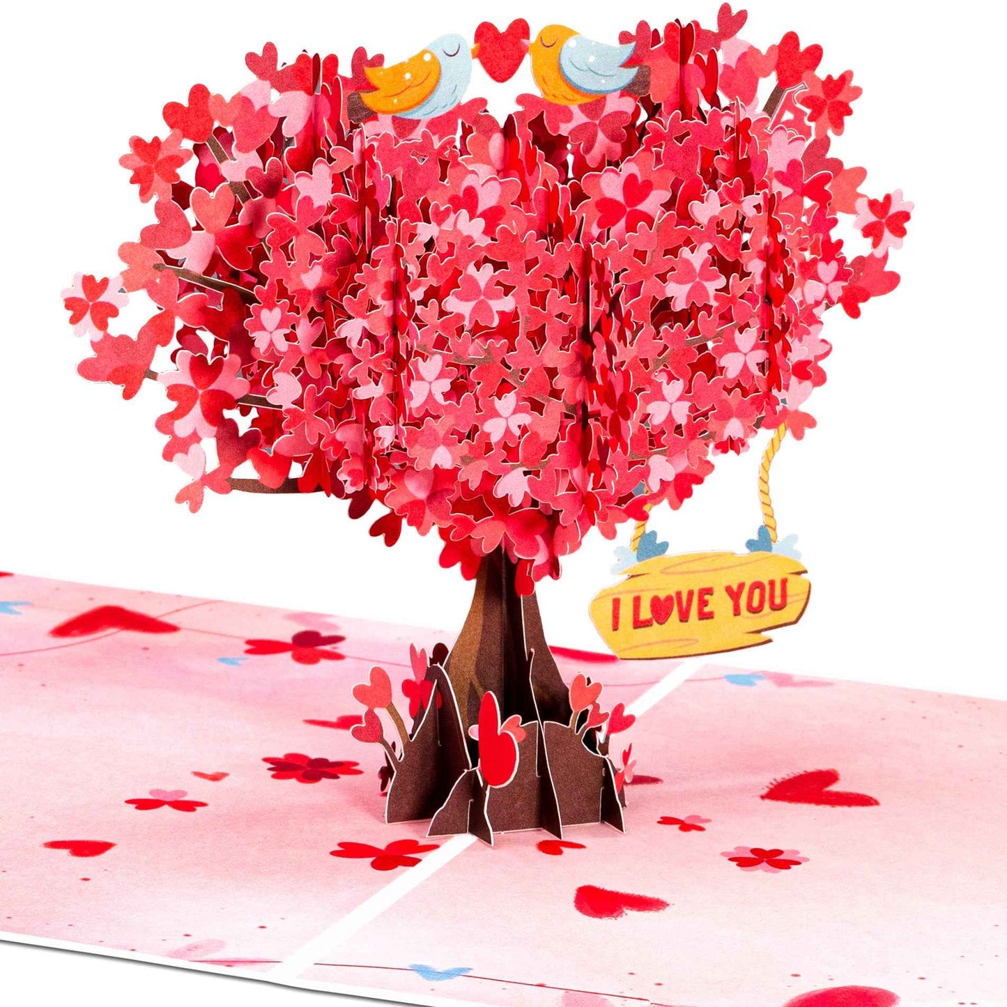 Paper Love Pop Up Cards - Love Tree Pop Up Card - Frndly 8" x 6"