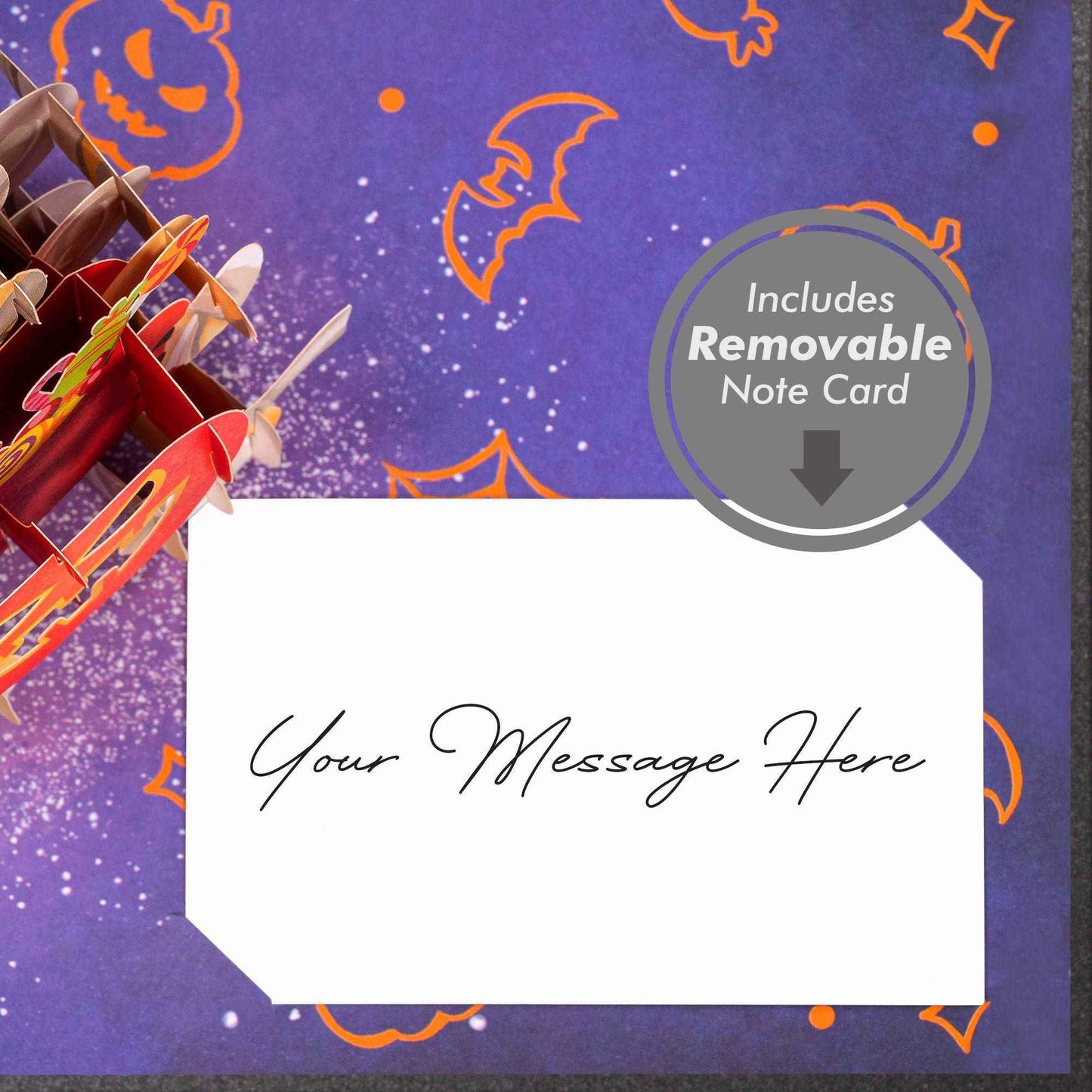 Paper Love Pop Up Cards - Halloween Bear Pop Up Card