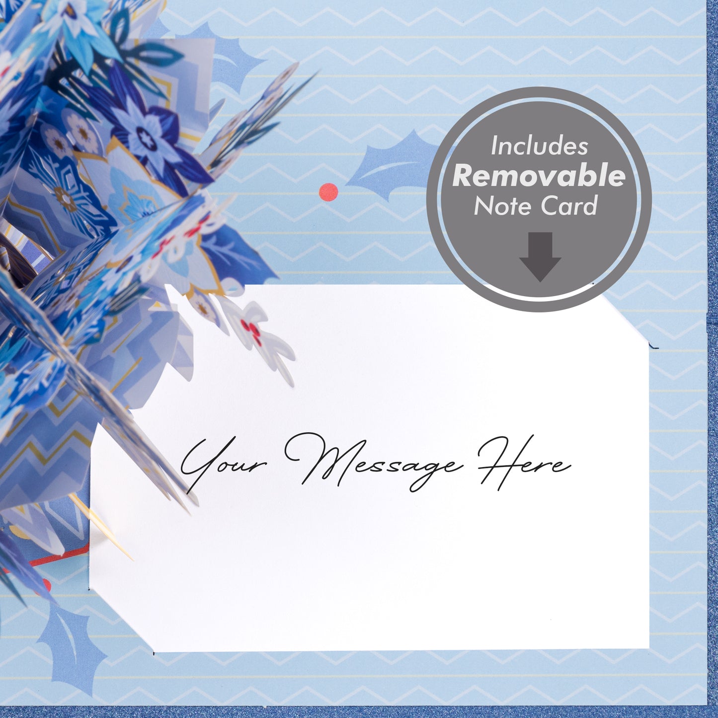 Paper Love Pop Up Cards - Magic Bouquet Winter Popup Card