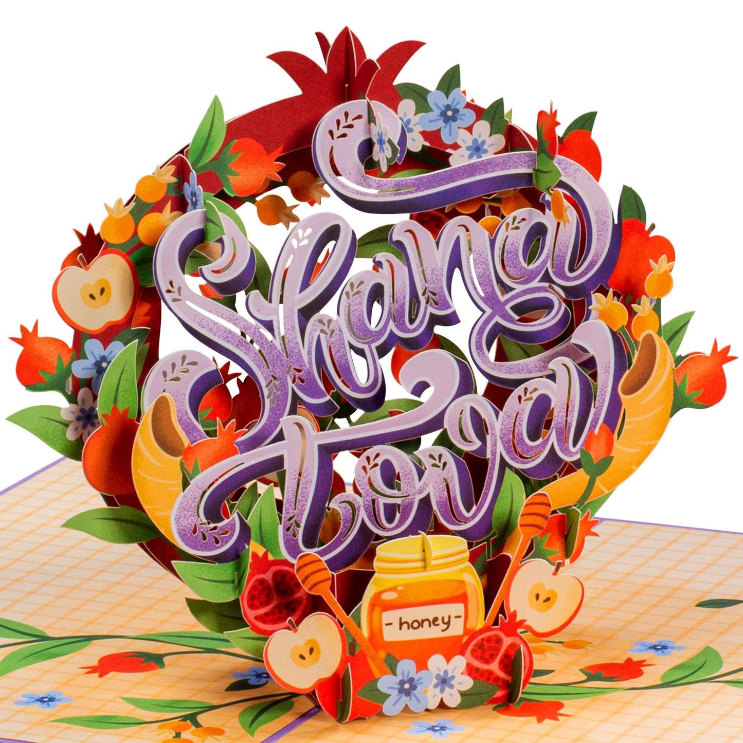 Paper Love Pop Up Cards - Shana Tova Pop Up Card