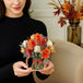 Boho Pop Up Flower Bouquet Card