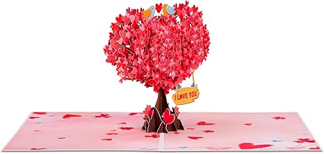Love Tree Pop Up Card