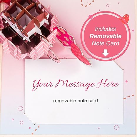 Love Cat Mugs Pop Up Card- 5" x 7" - Paper Love