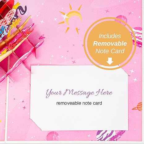 Paper Love Pop Up Cards - I Love You To The Moon and Back - 5" x 7"