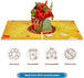 Fox In Mushroom House Frndly Pop Up Card - Paper Love