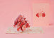 Floral Letter Pop Up Card - Paper Love