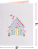 Love Nest Pop Up Card - 5" x 7" - Paper Love