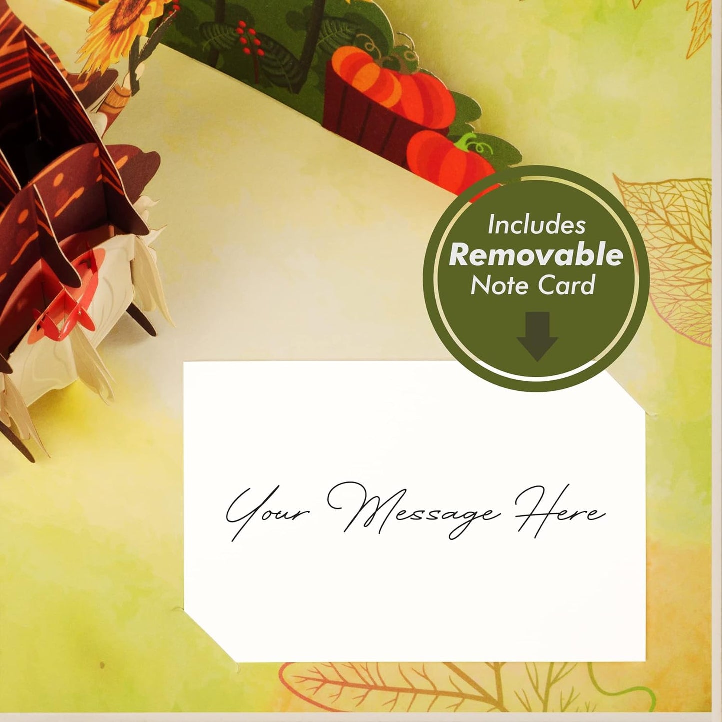 Autumn Gnome Frndly Pop Up Card
