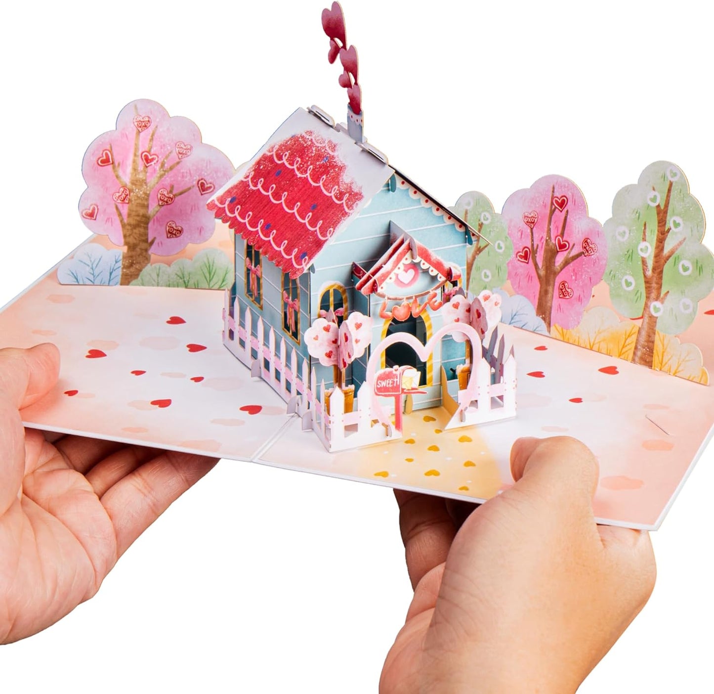 Love Nest Pop Up Card - 5" x 7" - Paper Love