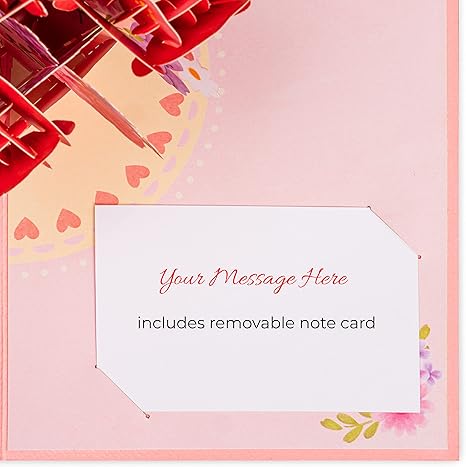 Paper Love Pop Up Cards - Roses Pop Up Card