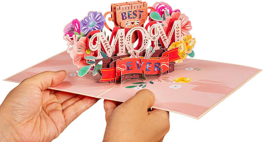 Best Mom Ever Pop-up Card - Paper Love