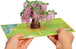 Wisteria Pop Up Card - Pop of Art - Paper Love