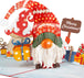 Santa Gnome Pop Up Card - Paper Love