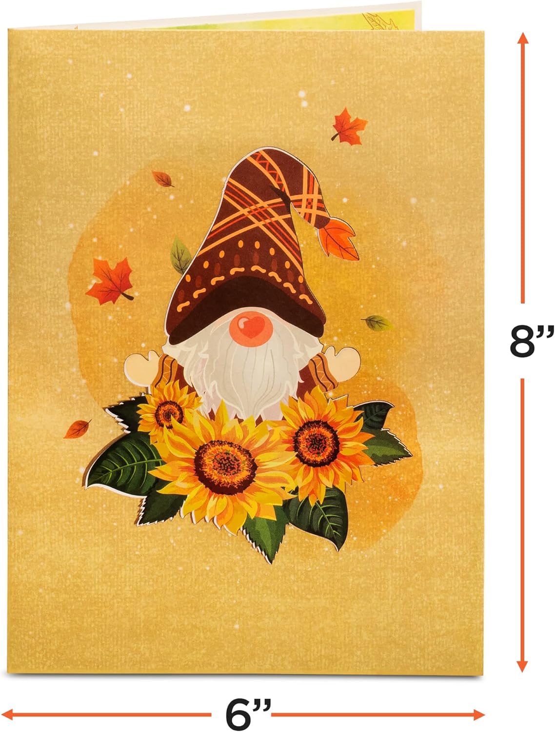 Autumn Gnome Frndly Pop Up Card