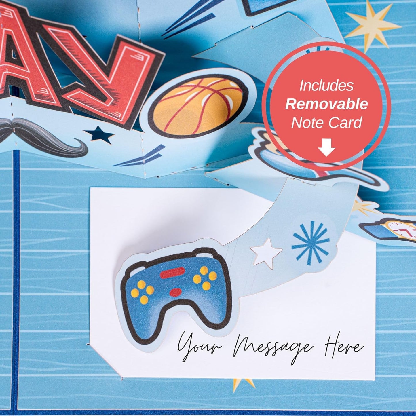 Greatest Dad Pop Up Card