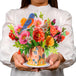 Poppy Blooms Pop Up Flower Bouquet Card - Paper Love
