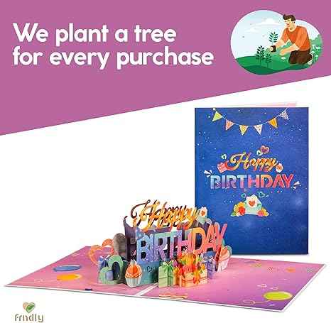 Paper Love Pop Up Cards - Happy Birthday Pop Up Card