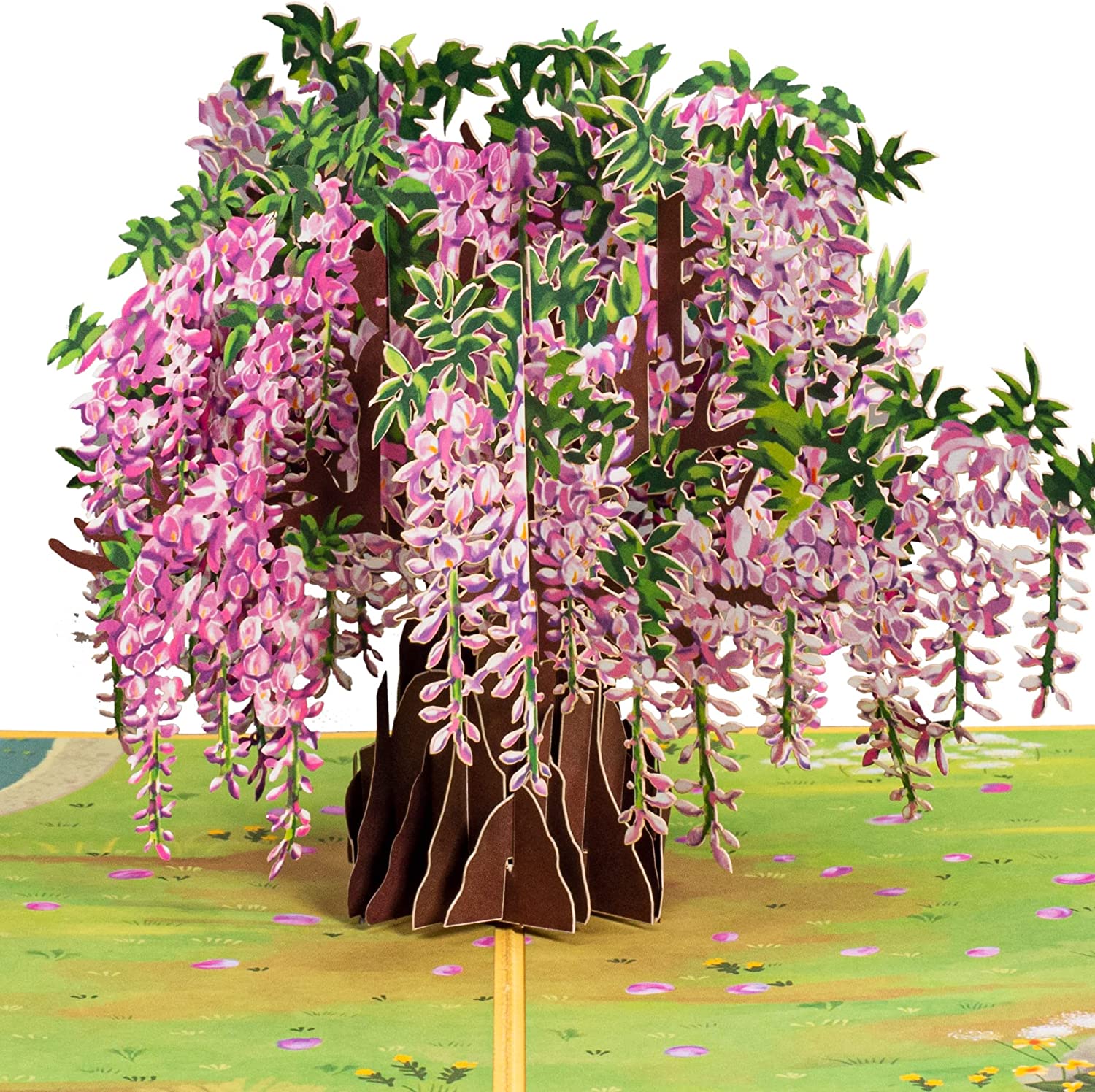 Wisteria Pop Up Card - Pop of Art - Paper Love