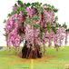 Wisteria Pop Up Card - Pop of Art - Paper Love