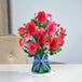Hugepop Red Roses Pop Up Card, with Detachable Bouquet - Oversized 10" x 14" Cover - Paper Love
