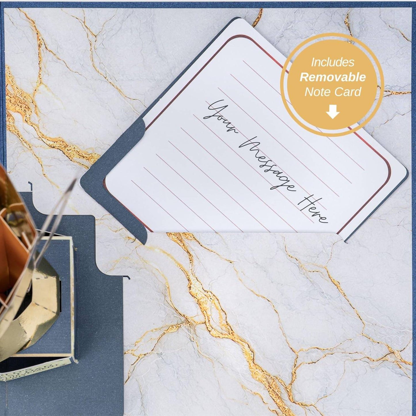Dad Trophy Pop Up Card for Special Celebrations