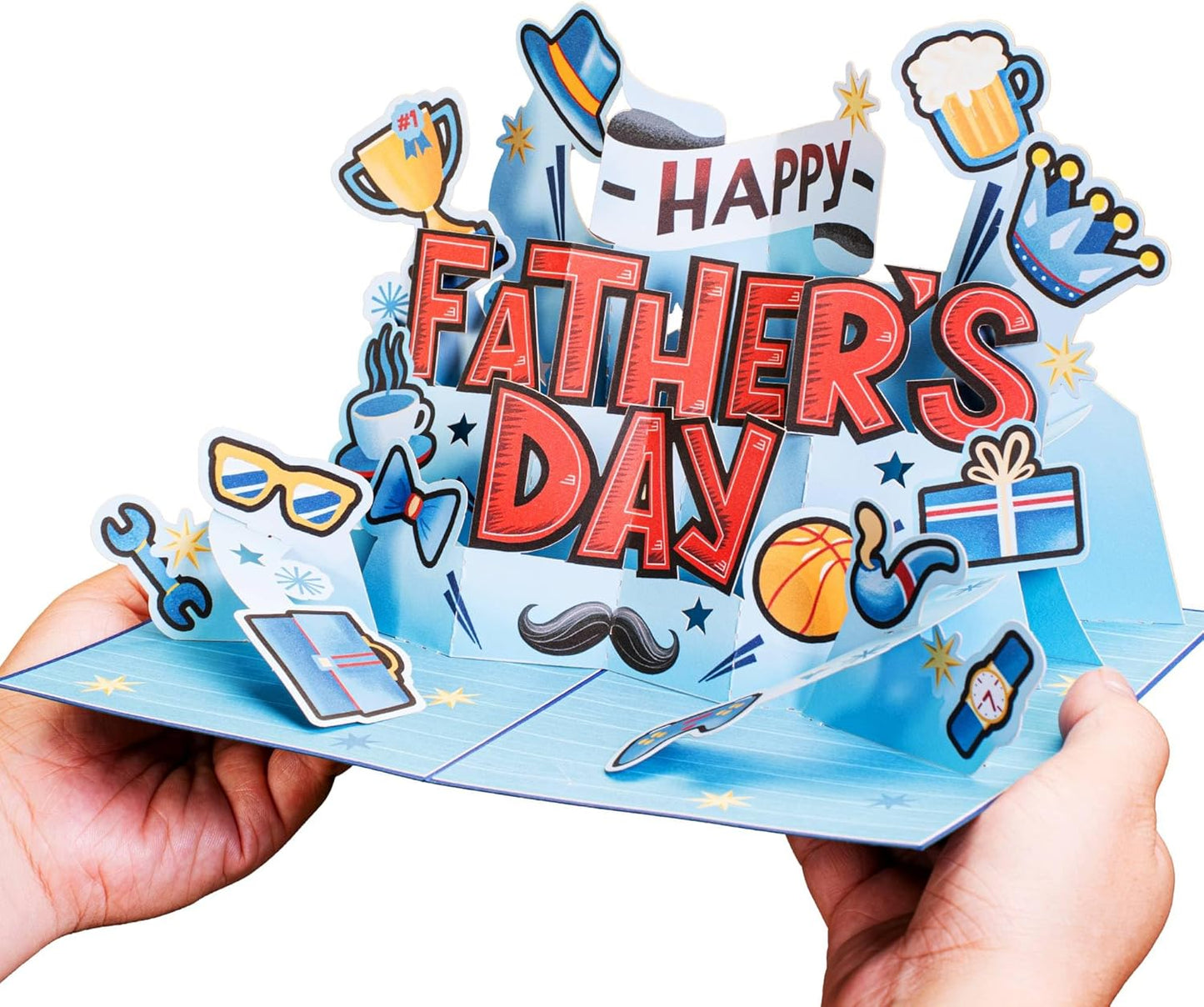 Greatest Dad Pop Up Card