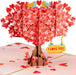 Love Tree Pop Up Card - Frndly 8" x 6" - Paper Love