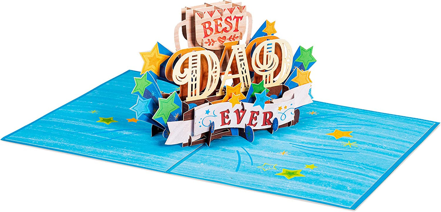 Best Dad Ever Pop Up Card