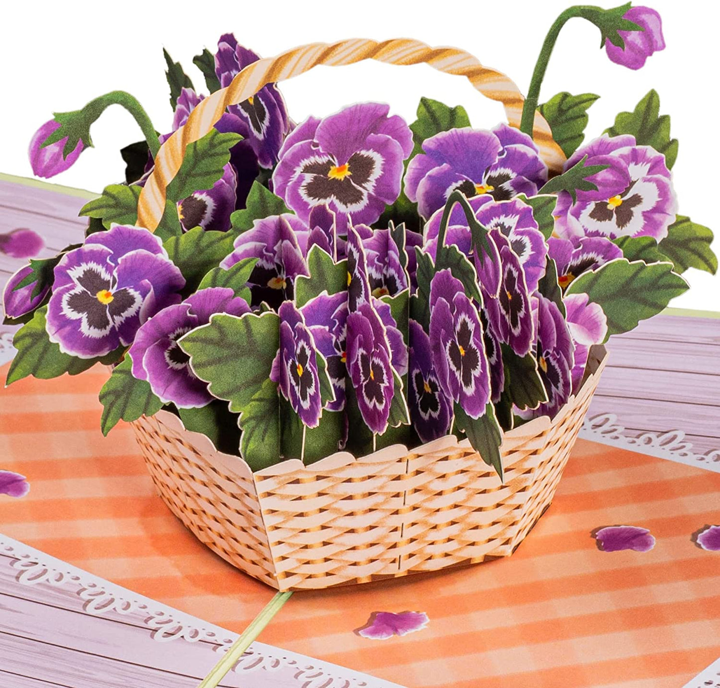 Morning Glory Pop Up Card - Paper Love