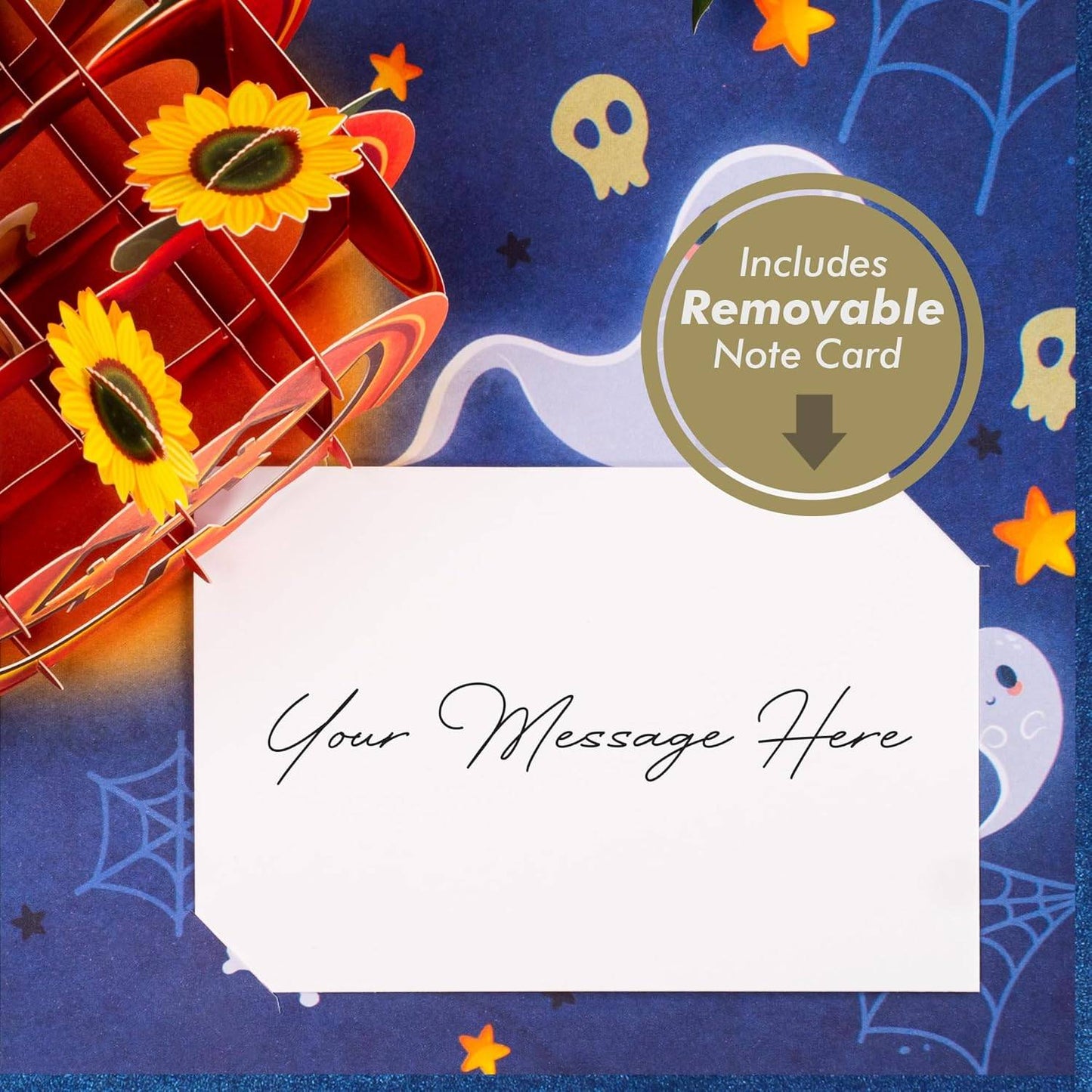 Paper Love Pop Up Cards - Paper Love Halloween Pumpkin Pop Up Card