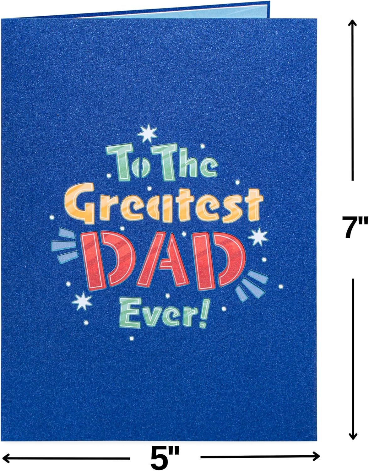 Greatest Dad Pop Up Card