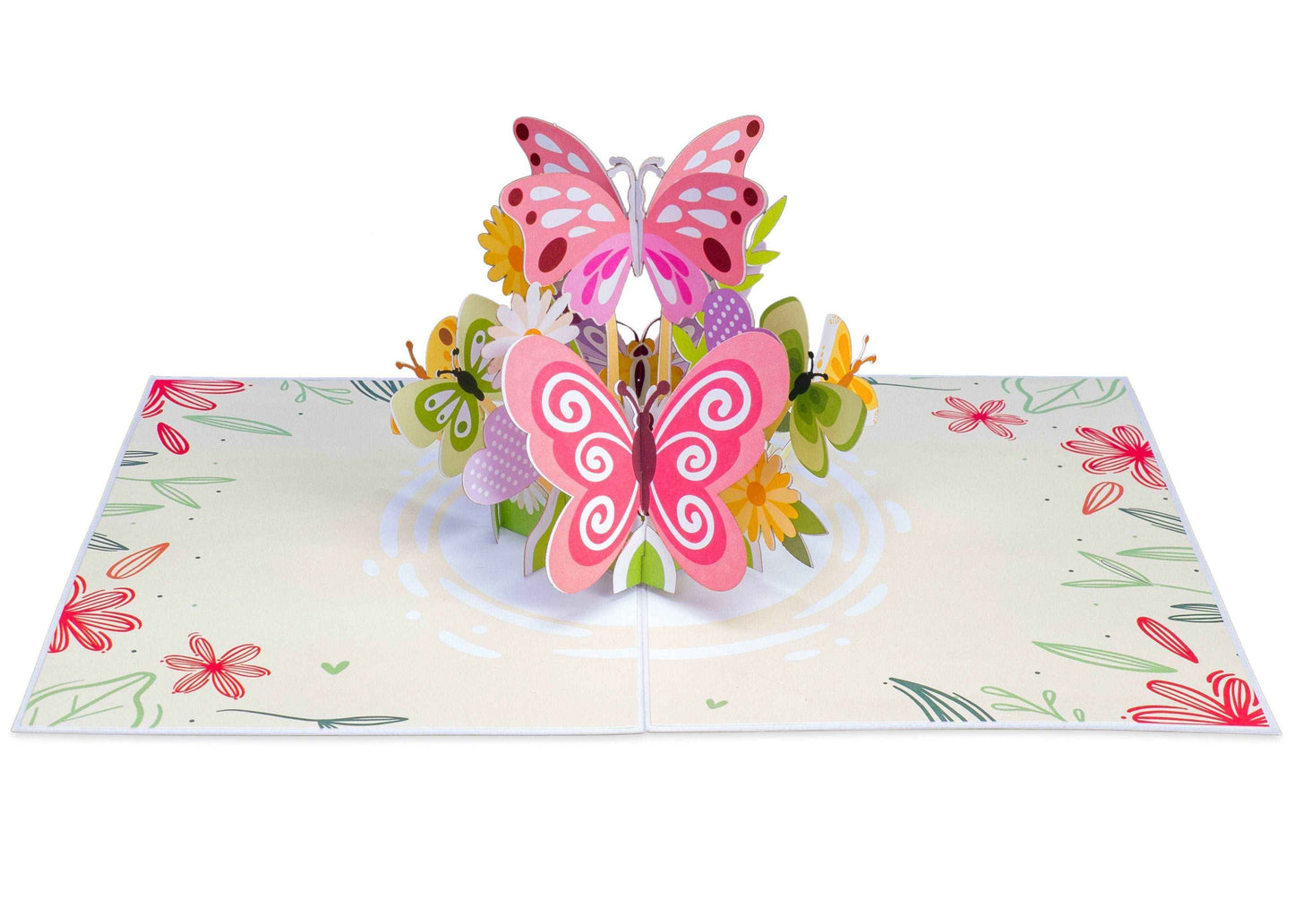 Paper Love Pop Up Cards - Butterfly 5-Pack Bundle Pop Up Cards