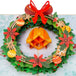 Christmas Wreath Pop Up Card
