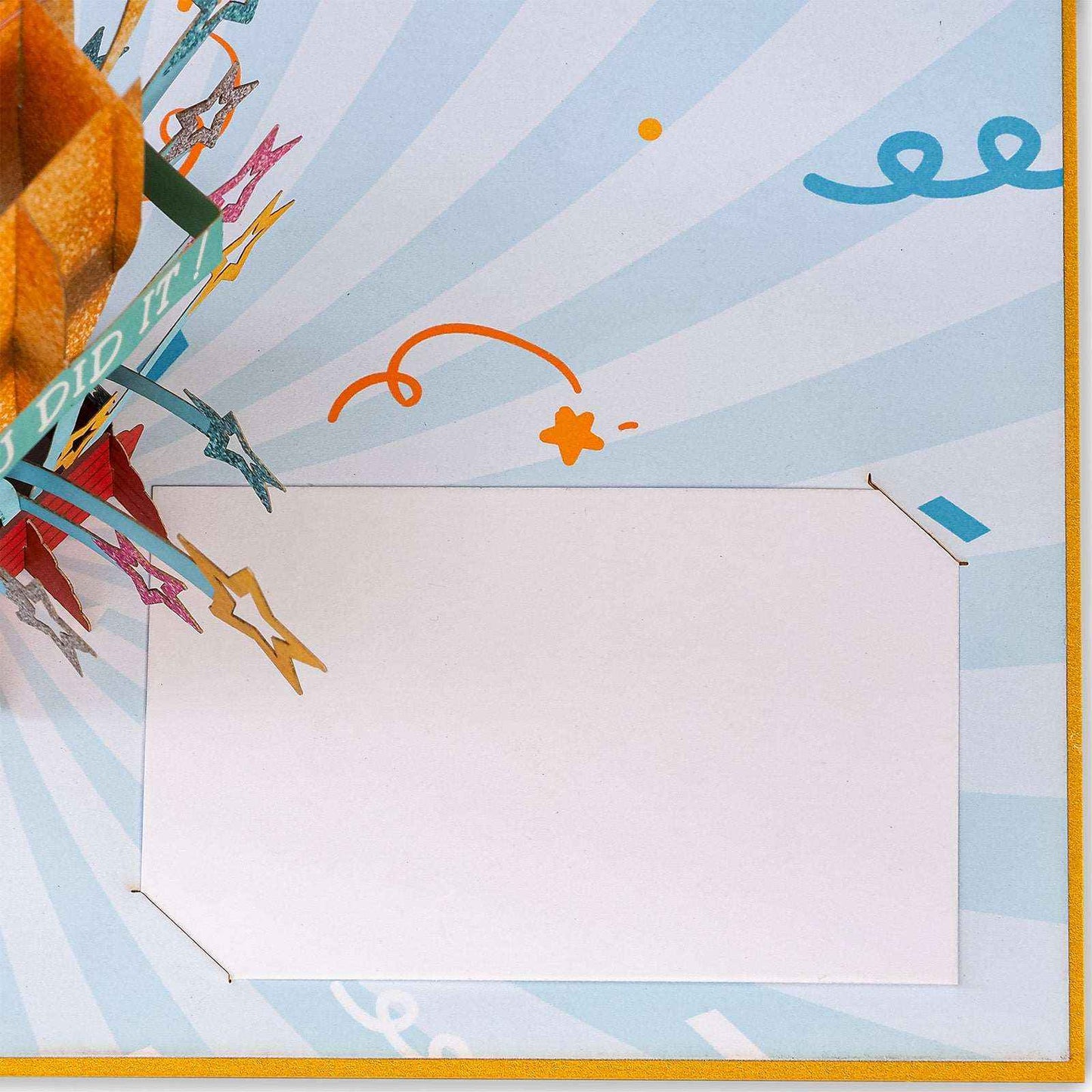 Paper Love Pop Up Cards - Congrats Pop Up Graduation Card