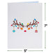 Reindeer Pop Up Christmas Card - Paper Love