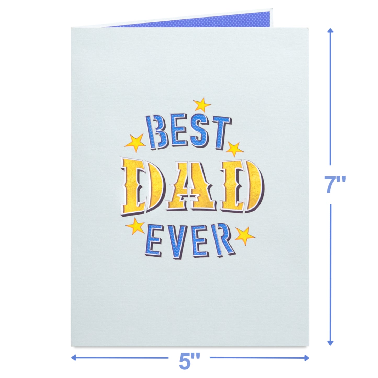 Best Dad Award Pop Up Card - Paper Love