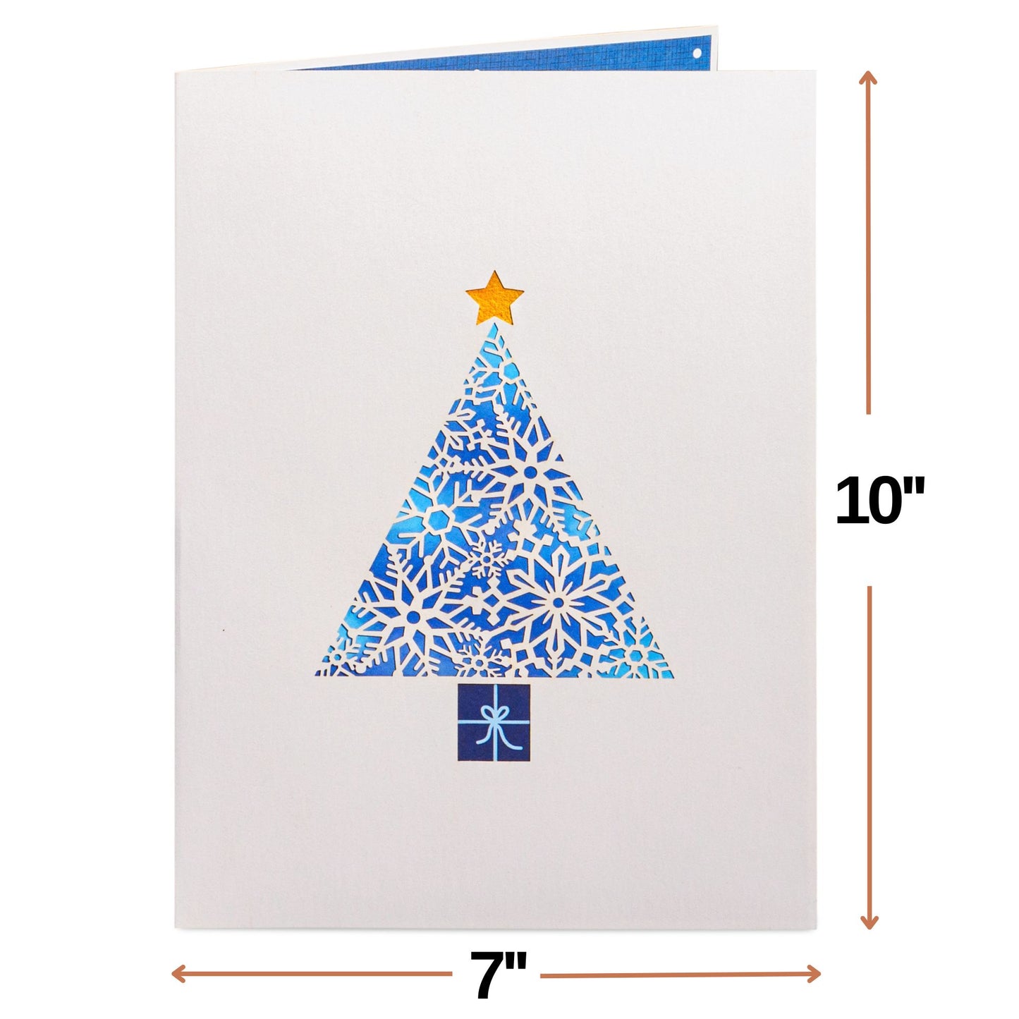 Oversized Magical Christmas Tree Keepsake Pop Up Card - Paper Love