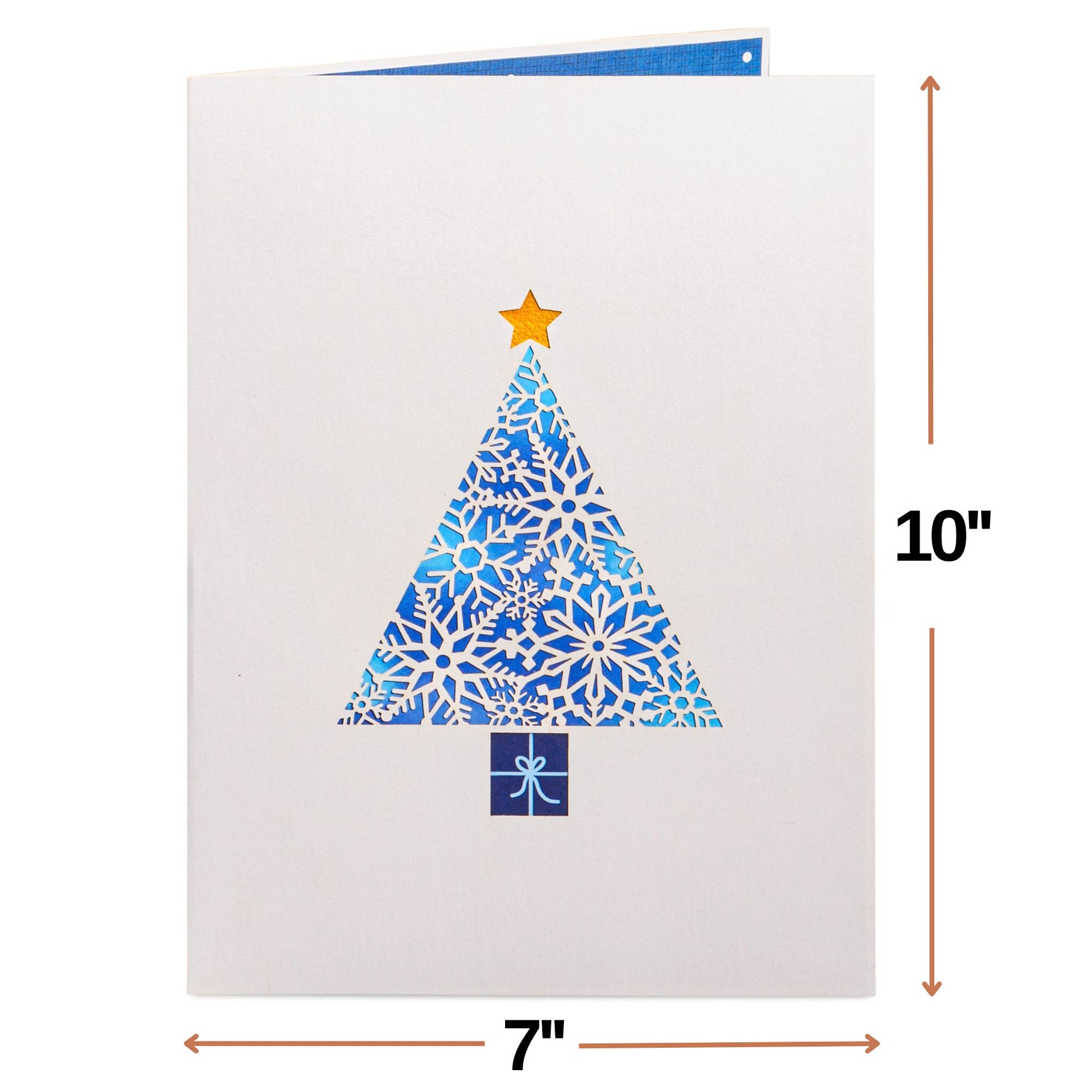 Oversized Magical Christmas Tree Keepsake Pop Up Card - Paper Love
