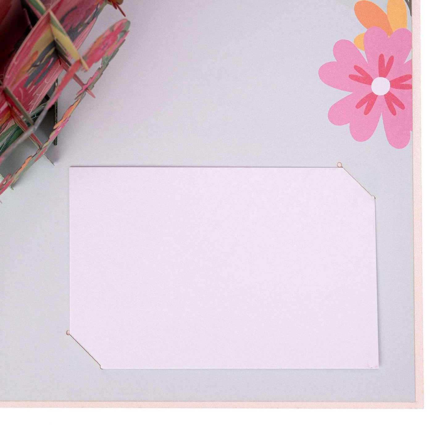 Flower Heart Pop Up Card