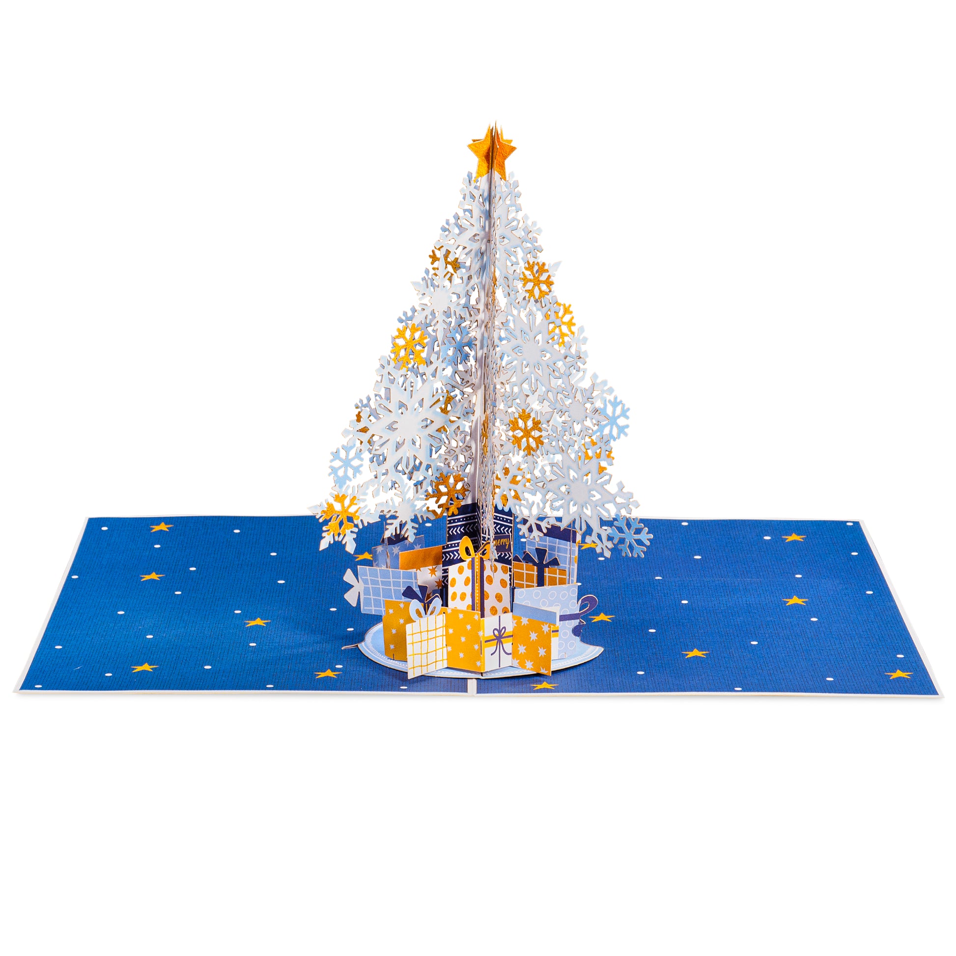 Oversized Magical Christmas Tree Keepsake Pop Up Card - Paper Love