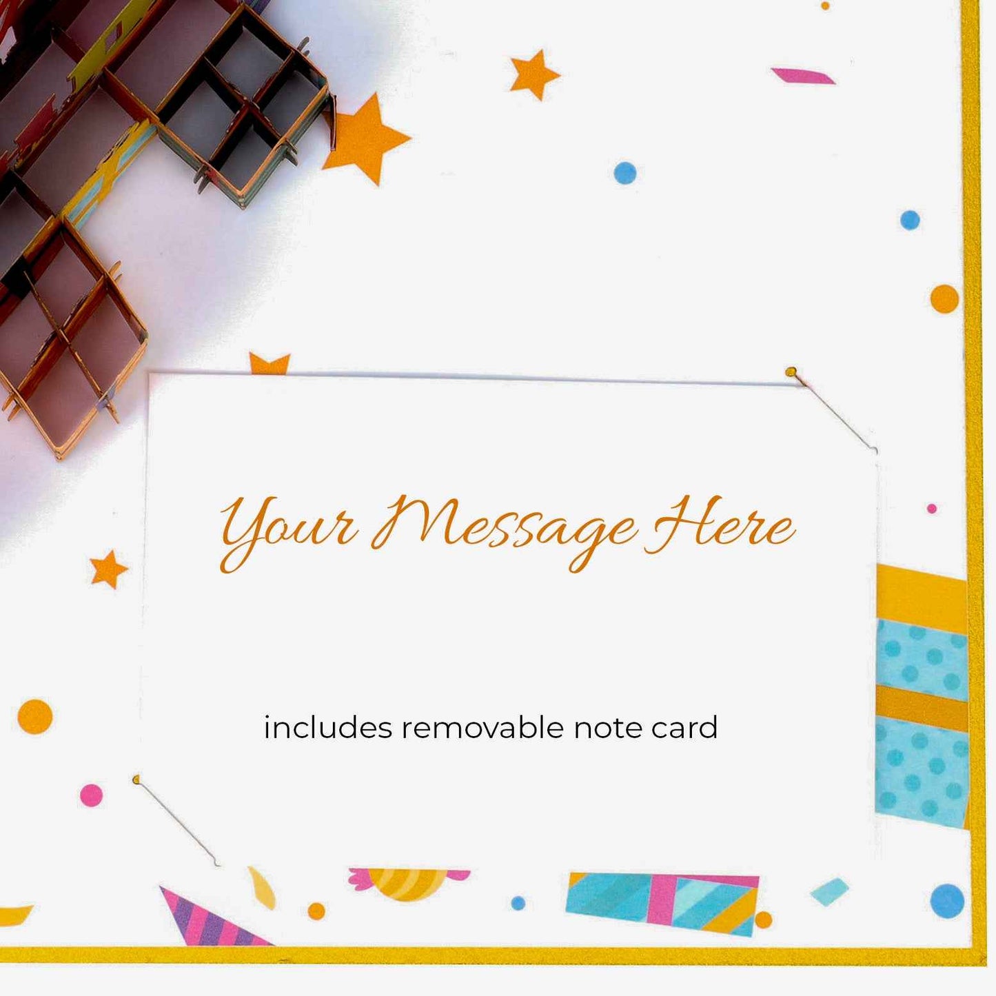 Paper Love Pop Up Cards - Happy Birthday Card - Pop Up Birthday Card