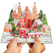 Gingerbread Town Pop Up Card - Paper Love