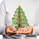 Oversized Christmas Tree Pop Up Card, 10" x 7" Includes Envelope and Note Tag - Paper Love