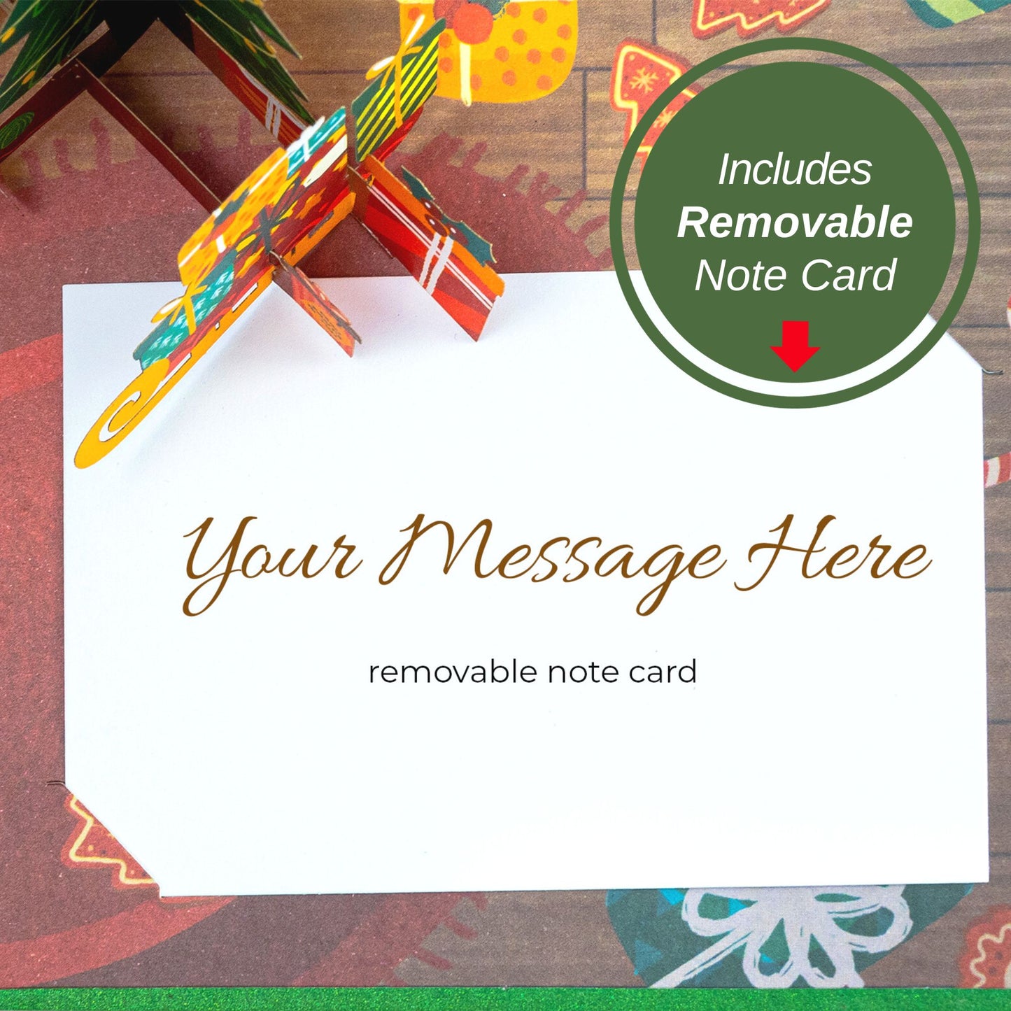 Fireplace Pop Up Christmas Card - Paper Love