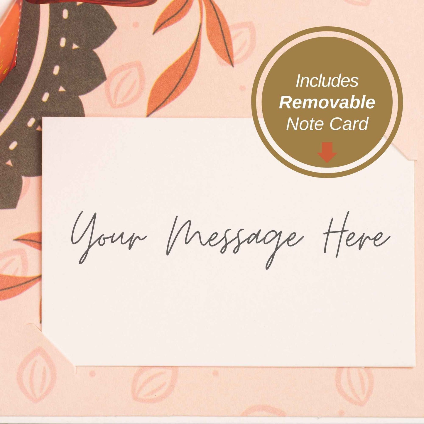 Paper Love Pop Up Cards - Pumpkin Latte Frndly Pop Up Card