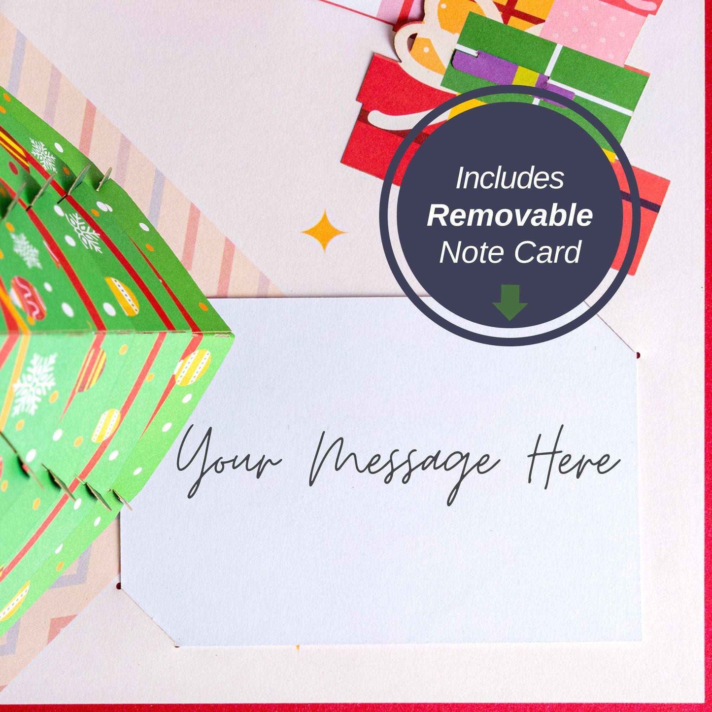 Paper Love Pop Up Cards - Christmas Tree Pop Up Card
