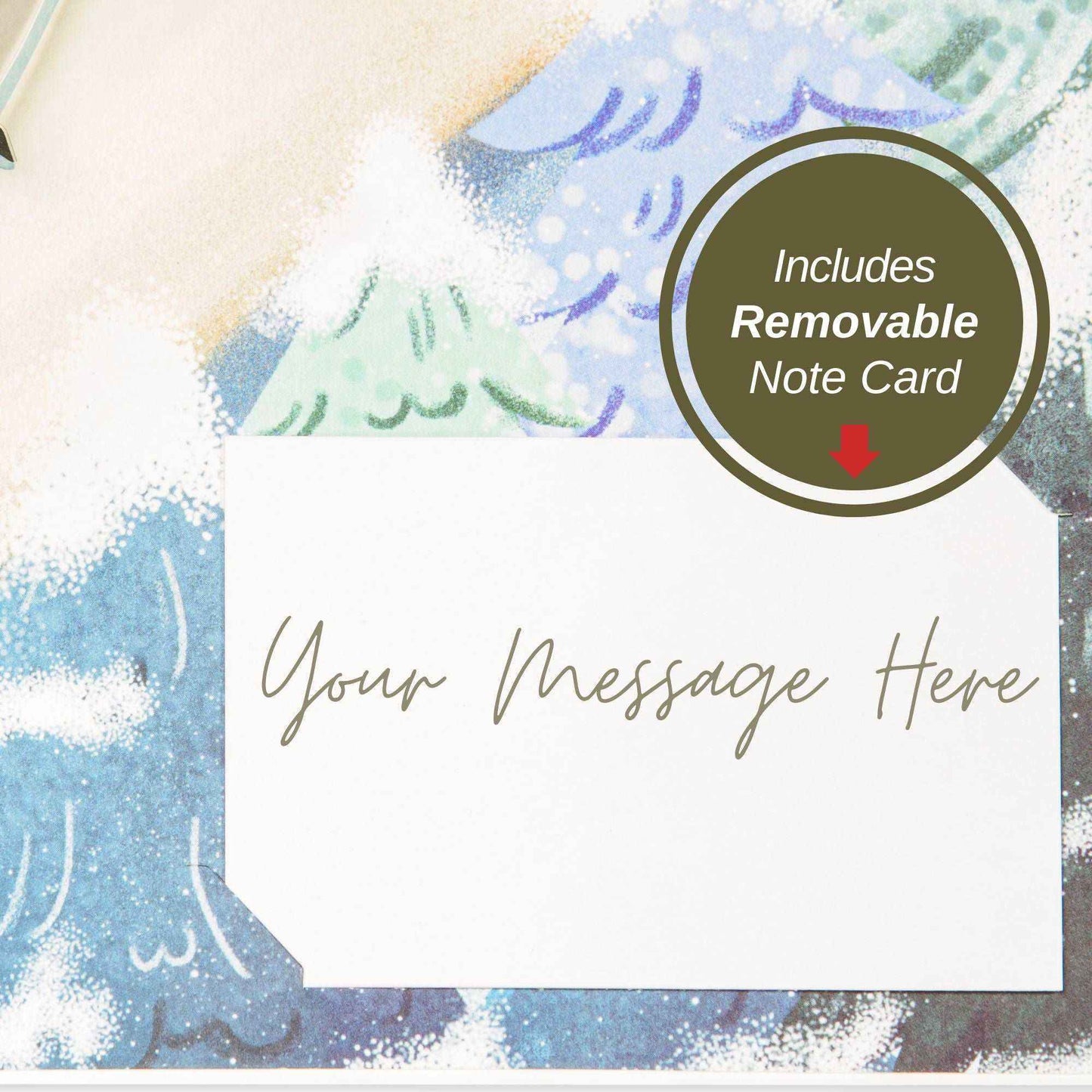 Paper Love Pop Up Cards - Christmas Bike Frndly Pop Up Card, 8"x6" Cover