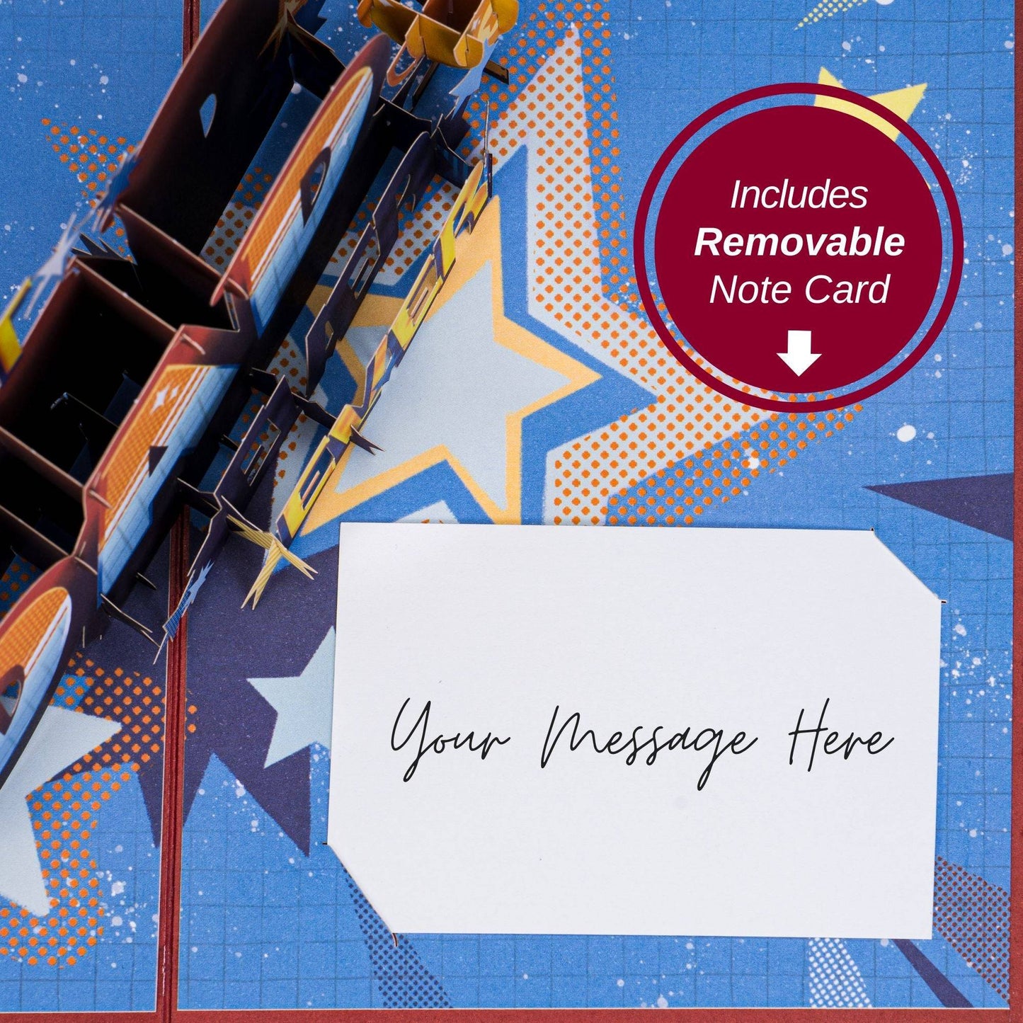 Best Dad Ever Pop Up Card for Father's Day Celebration