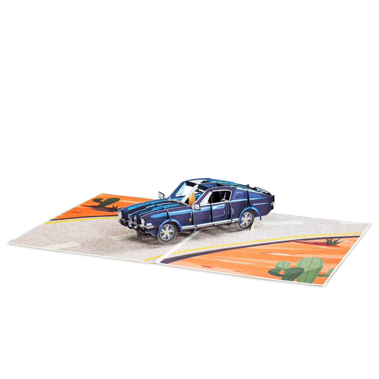 Paper Love Pop Up Cards - Sports Car Pop Up Card