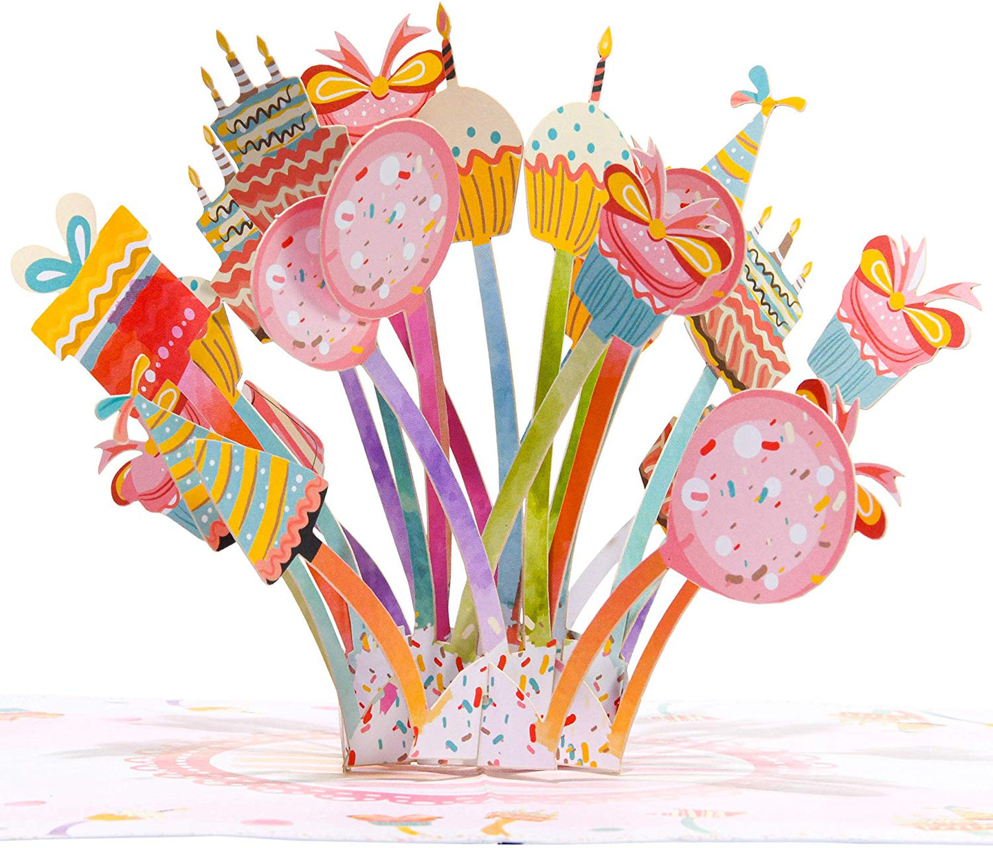 Party Explosion Pop Up Birthday Card - Paper Love